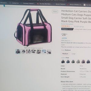 Dog Carrier